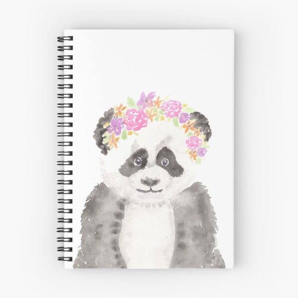 Item preview, Flower Power Panda designed and sold by Melanie Hobbs.