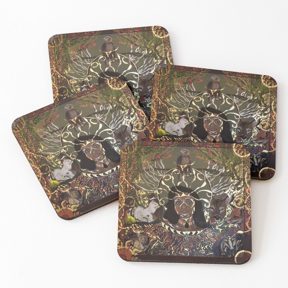 Item preview, Coasters (Set of 4) designed and sold by PenelopeOakley.