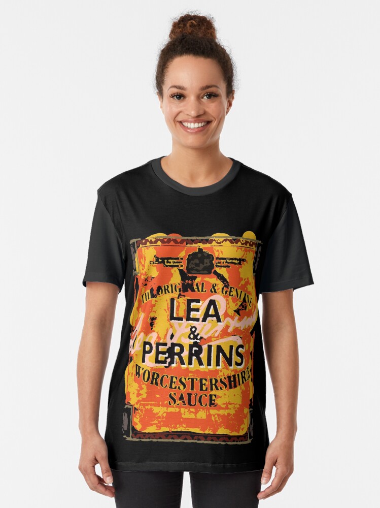 "Lea & Perrins Worcestershire Sauce Label " T-shirt by GetItGiftIt