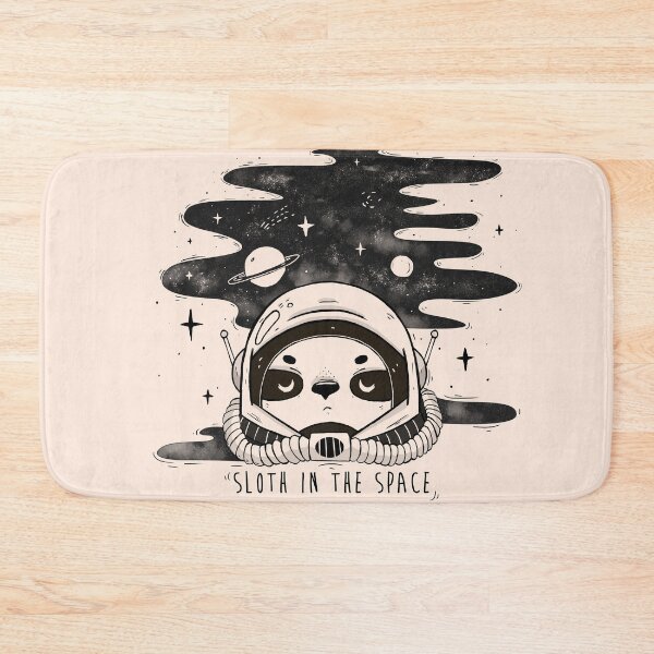 Item preview, Sloth in the Space designed and sold by lunaticpark.
