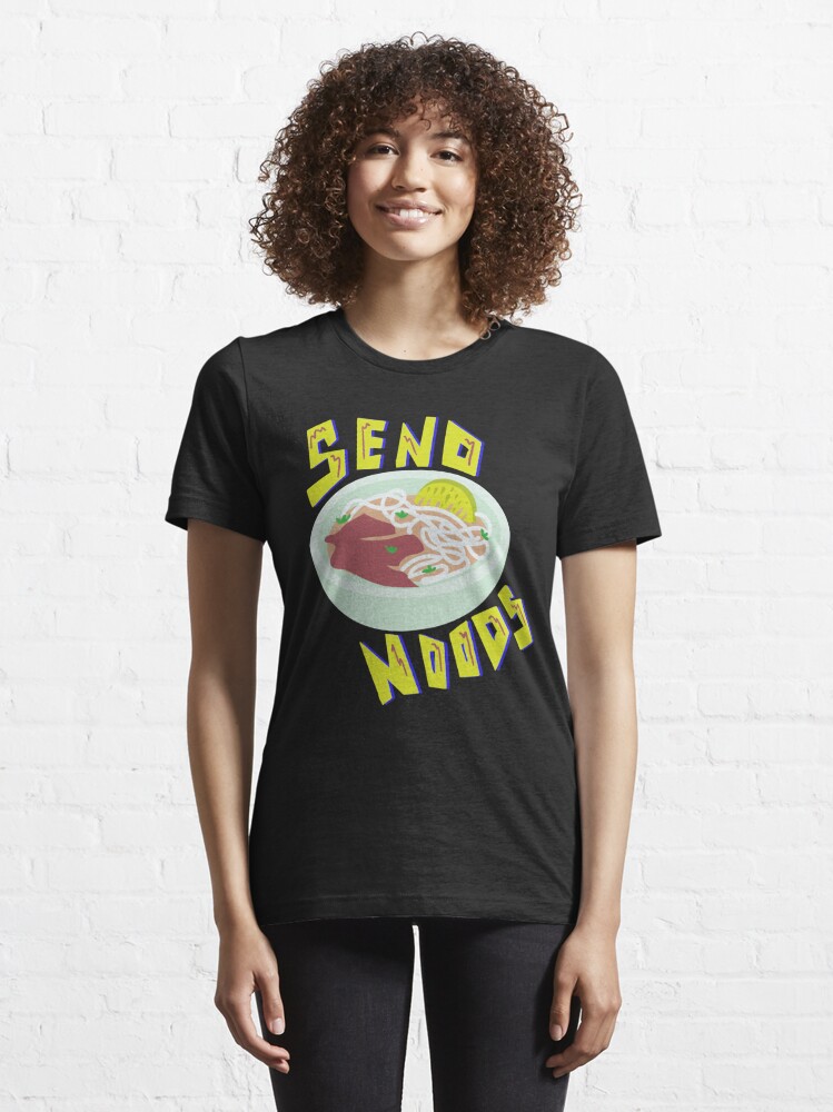 Send Noods Funny Noodle Ramen Bowl Japanese Noodles Anime T Shirt By Madsjakobsen Redbubble 3381