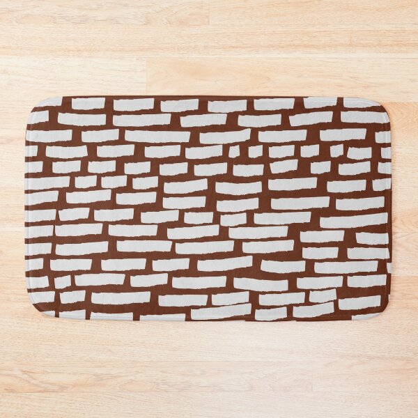 Item preview, Light Grey Strokes on Rust designed and sold by BlertaDK.