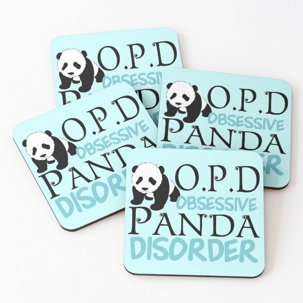Item preview, Obsessive Panda Disorder Cute designed and sold by Epic Love Designs.