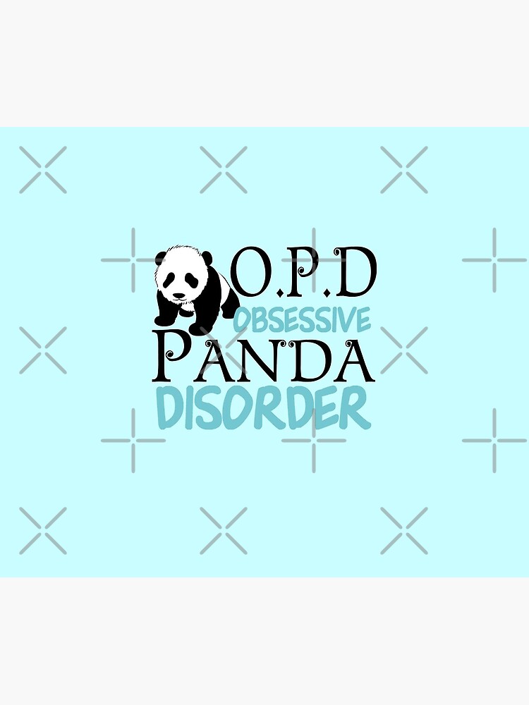 "Obsessive Panda Disorder Cute" Travel Coffee Mug for Sale by