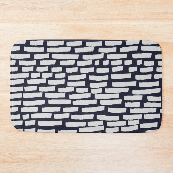 Item preview, Light Grey Strokes on Dark Blue designed and sold by BlertaDK.