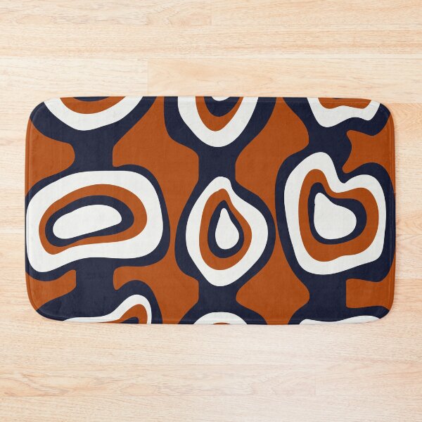 Item preview, Cells - Navy Rust White designed and sold by BlertaDK.