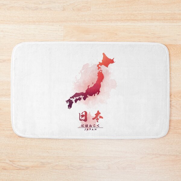 Item preview, Japan Watercolor Map Art designed and sold by Takeda-art.
