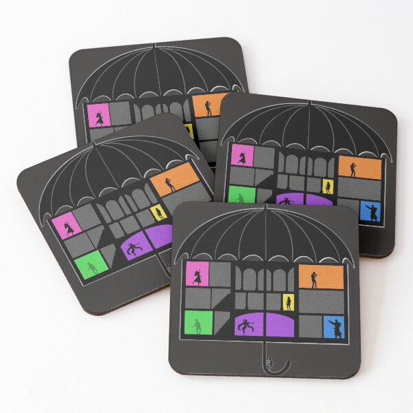 Umbrella Dance Academy Coasters (Set of 4)
