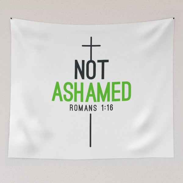 Item preview, I am not ashamed of the gospel designed and sold by GoodNewsDesign.