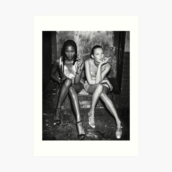 Naomi und Kate I. Kunstdruck