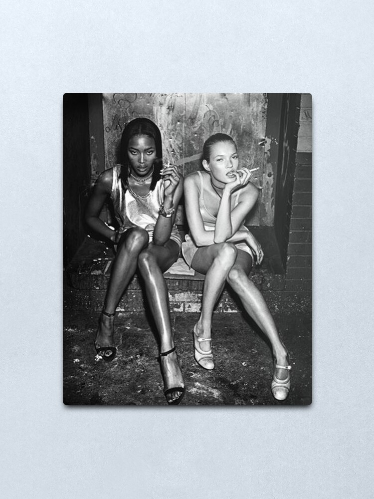 Alternate view of Naomi and Kate I Metal Print