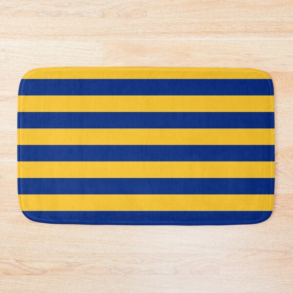 Item preview, Barbados Color Block - Rayas horizontales azules y doradas designed and sold by IdentiTee Studios.