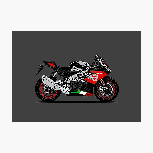 RSV4 RF Super Sports Motorcycle Photographic Print