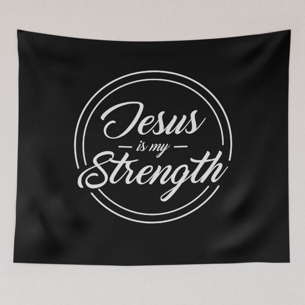 Item preview, Jesus my strength designed and sold by GoodNewsDesign.