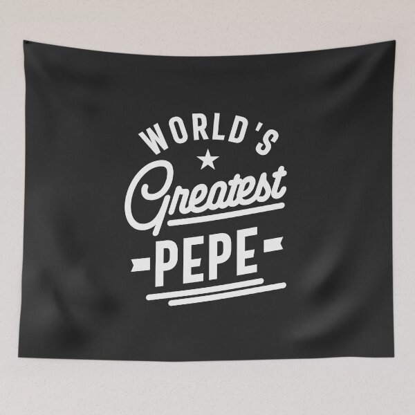 Item preview, World's Greatest Pepe Grandpa T-shirt designed and sold by cidolopez.