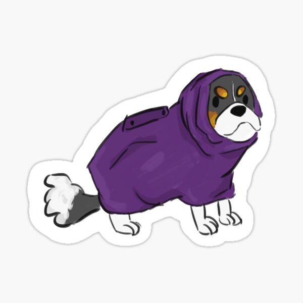 drying coat polly Sticker