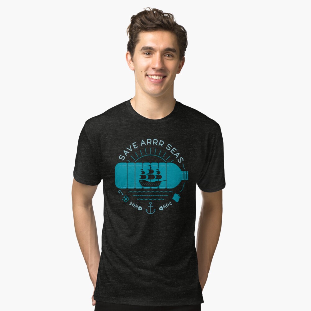 Save Arrr Seas Tri-blend T-Shirt