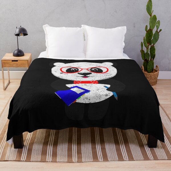 Item preview, Cool Gift Cute Little Bear Panda Nerd With Glasses T-Shirt designed and sold by findgreatshirts.