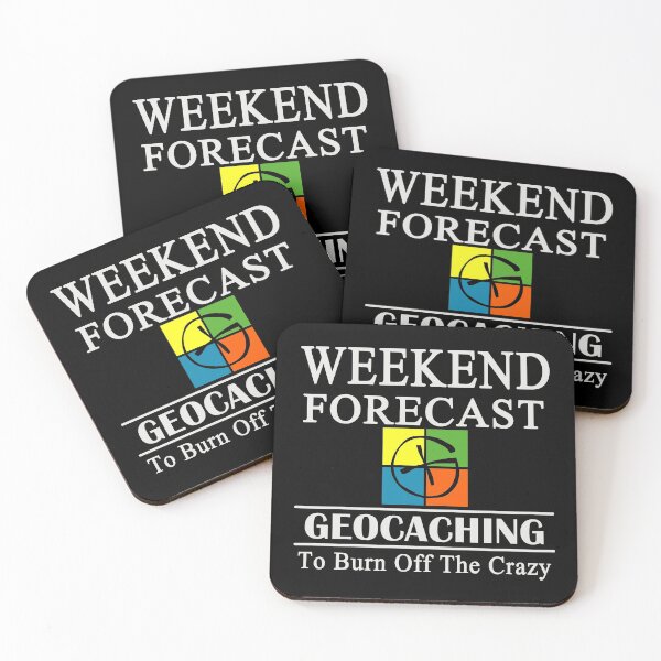 Item preview, Weekend Forecast Geocaching To Burn Off The Crazy designed and sold by ThreadsNouveau.