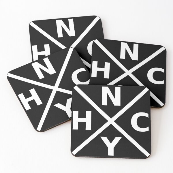 Item preview, NYHC - New York Hardcore Logo White Font designed and sold by ramiro.