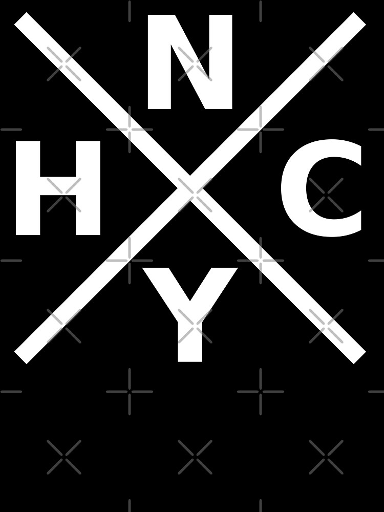 NYHC - New York Hardcore Logo White Font