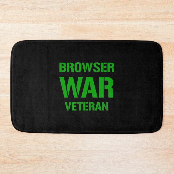 Item preview, BROWSER WAR VETERAN - Green on Army Design for Web Developers designed and sold by ramiro.