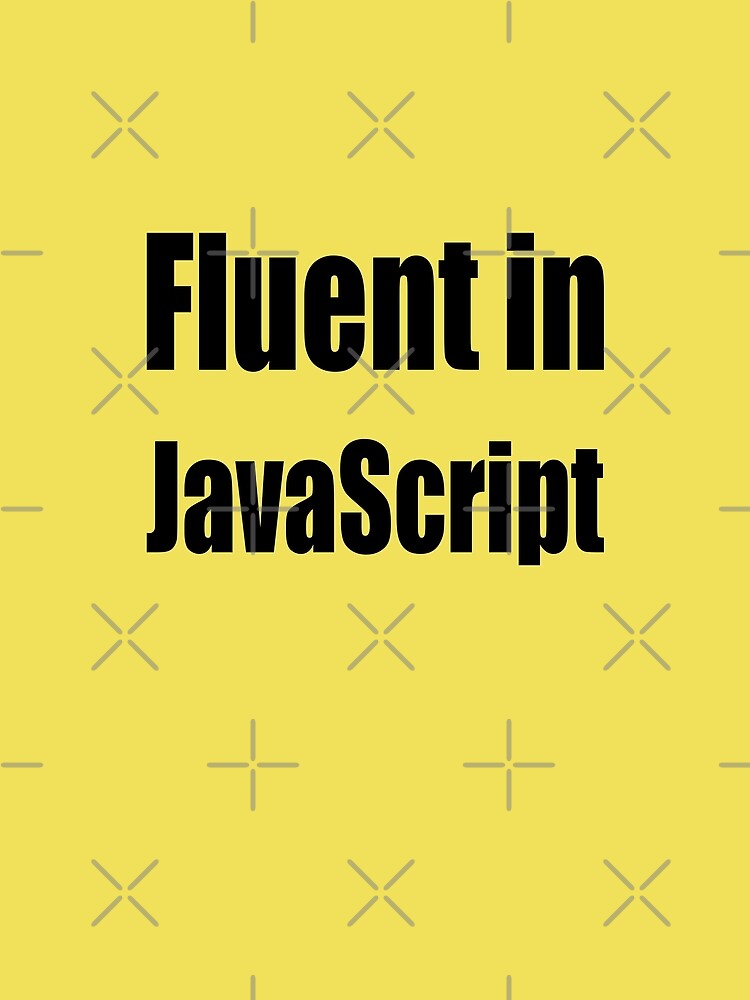 Fluent in JavaScript - Black on Yellow/Creme for Web Developers by ramiro