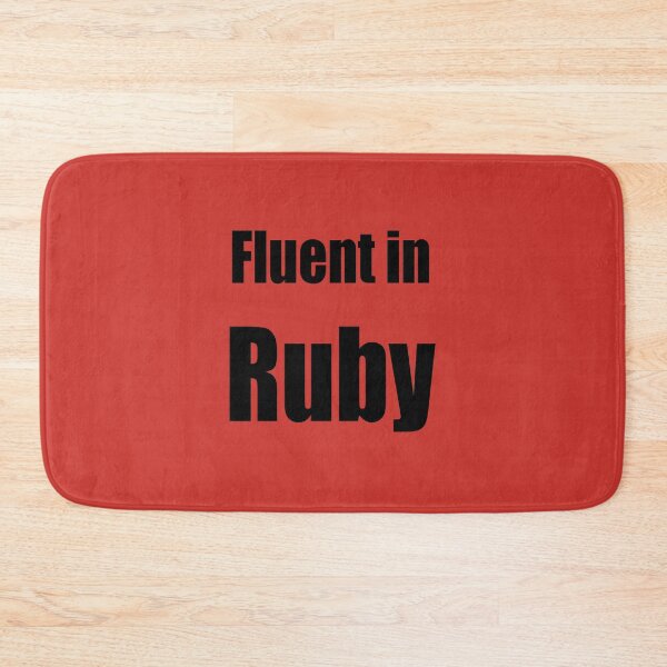Artikelvorschau, Fließend Ruby - Schwarz auf Rot für Ruby Programmierer entworfen und verkauft von ramiro.
