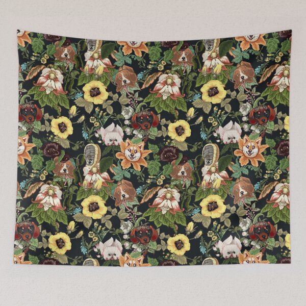 Item preview, Botanical Puppies designed and sold by Huebucket.