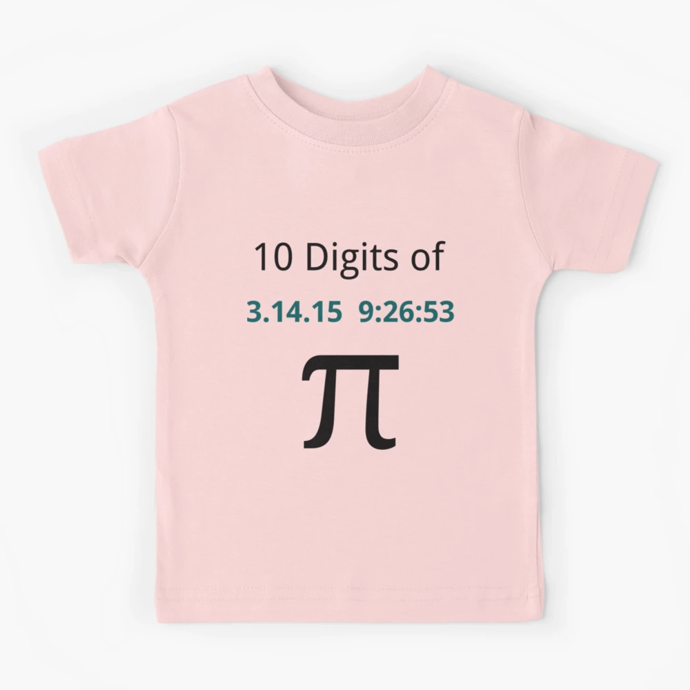 Pi Day 3.14 Numbers – Bad Idea T Shirts