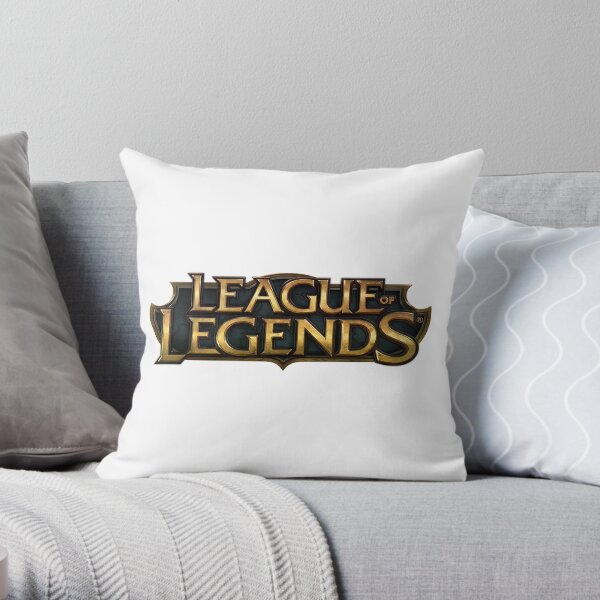League of Legends full title Throw Pillow