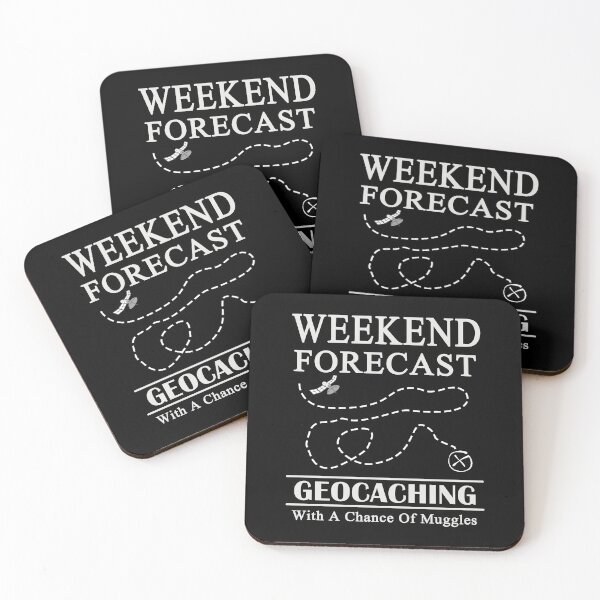 Item preview, Weekend Forecast Goecaching With A Chance Of Muggles designed and sold by ThreadsNouveau.