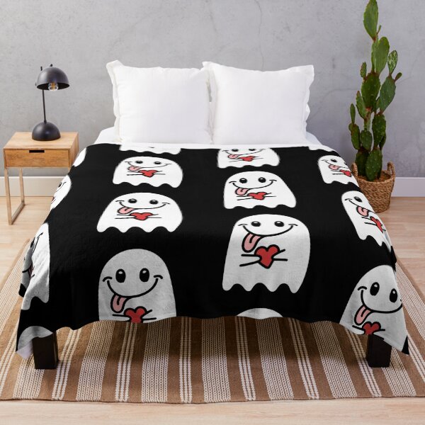 Item preview, Cute Ghost Doodle Holding a Heart designed and sold by trajeado14.