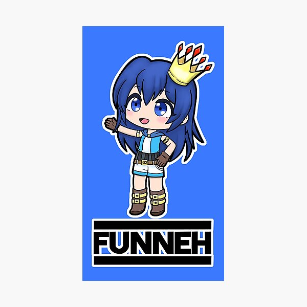 Funneh Cake Wall Art Redbubble - dantdm roblox obby cake