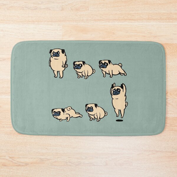 Item preview,  Pug Burpees designed and sold by Huebucket.