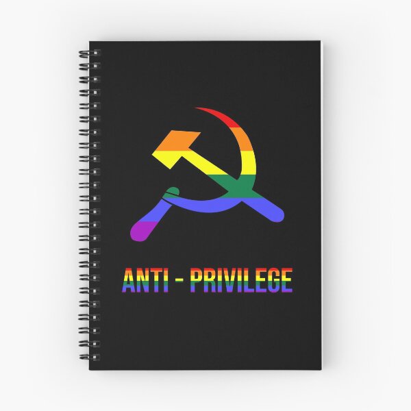 Item preview, Anti-Privilege Communism LGBT Rainbow Flag designed and sold by kailukask.