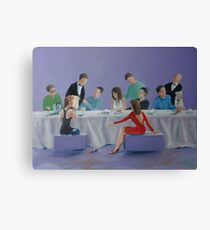 Supper Canvas Print