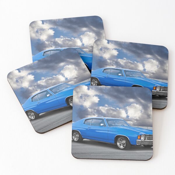 1972 Chevrolet Chevelle Malibu Coasters (Set of 4)