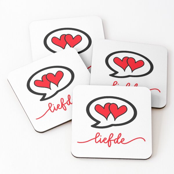 Item preview, Love - Liefde - Red and Black Heart designed and sold by indicap.