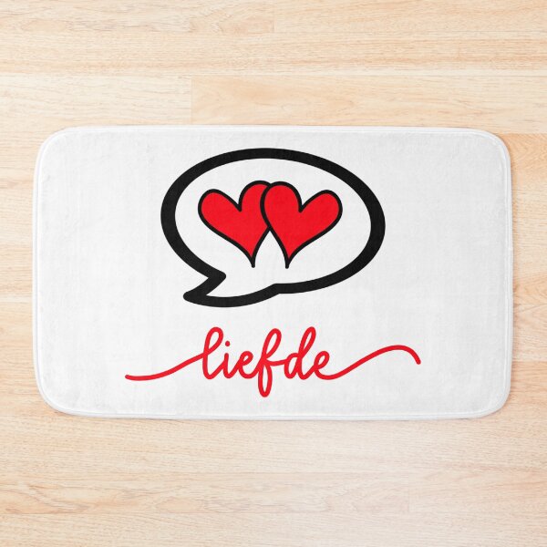 Item preview, Love - Liefde - Red and Black Heart designed and sold by indicap.