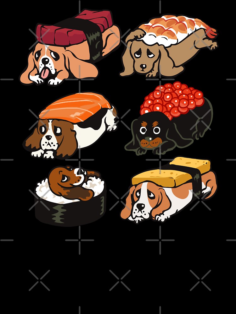 Sushi Basset Hound Babystrampler