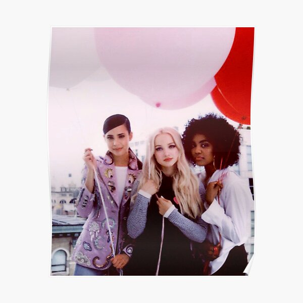 Descendants China Anne McClain Sofia Carson Dove Cameron (Fanmade Merch) Poster