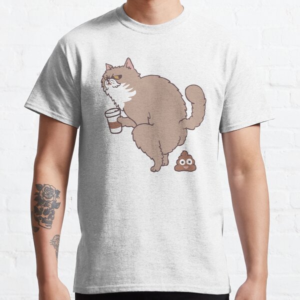  Coffee Makes Cat Poop Classic T-Shirt