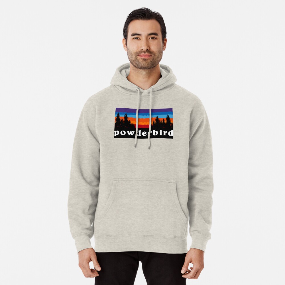 Alta Mens Hooded Sweatshirt//Hoodie Utah Circle Three Peak