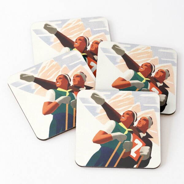 Item preview, CORTINA ITALY Winter Sports Holiday Advertisement Vintage Skiing designed and sold by retroposters.