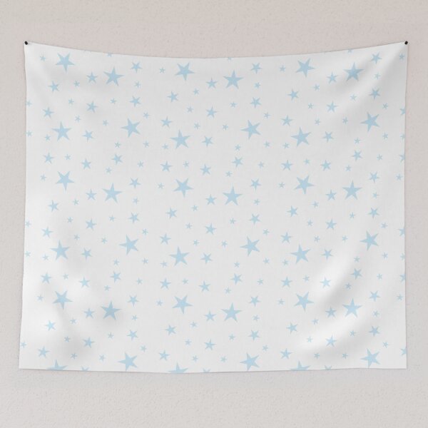 Item preview, Pale, Baby Blue Stars designed and sold by SJ Designs.