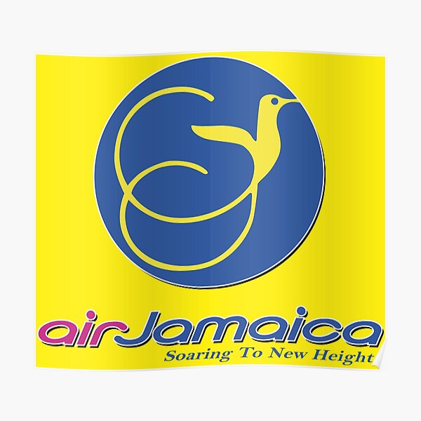 "Air Jamaica" Poster for Sale by mastercheffr Redbubble