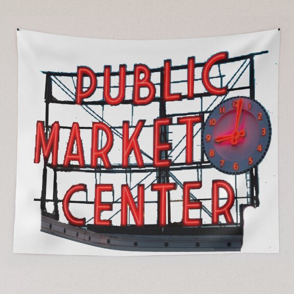 Item preview, Public Market Center designed and sold by SwampfoxDesign.