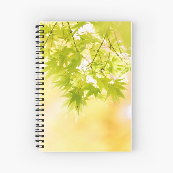 Dreamy Acers (portrait) Spiral Notebook