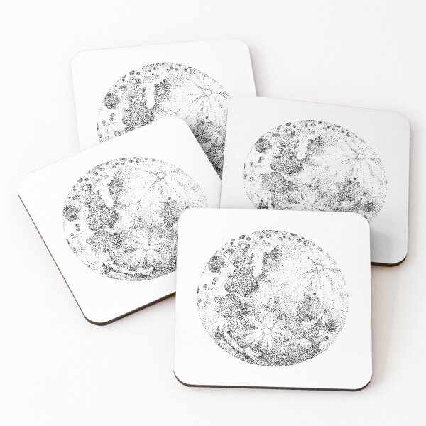 Item preview, Moon Ink Drawing designed and sold by Bethany Gustafson.